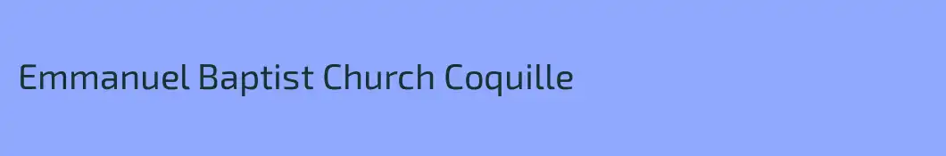 Emmanuel Baptist Church Coquille